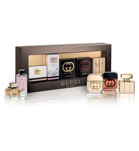 gucci miniatures gift set exclusive to boots